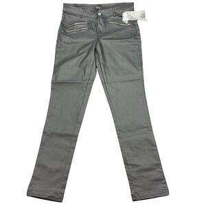 SPYM Womens‎ Collection Faux Leather Jeggings EU 40 US 8-10 (32x30) Stretch NWT